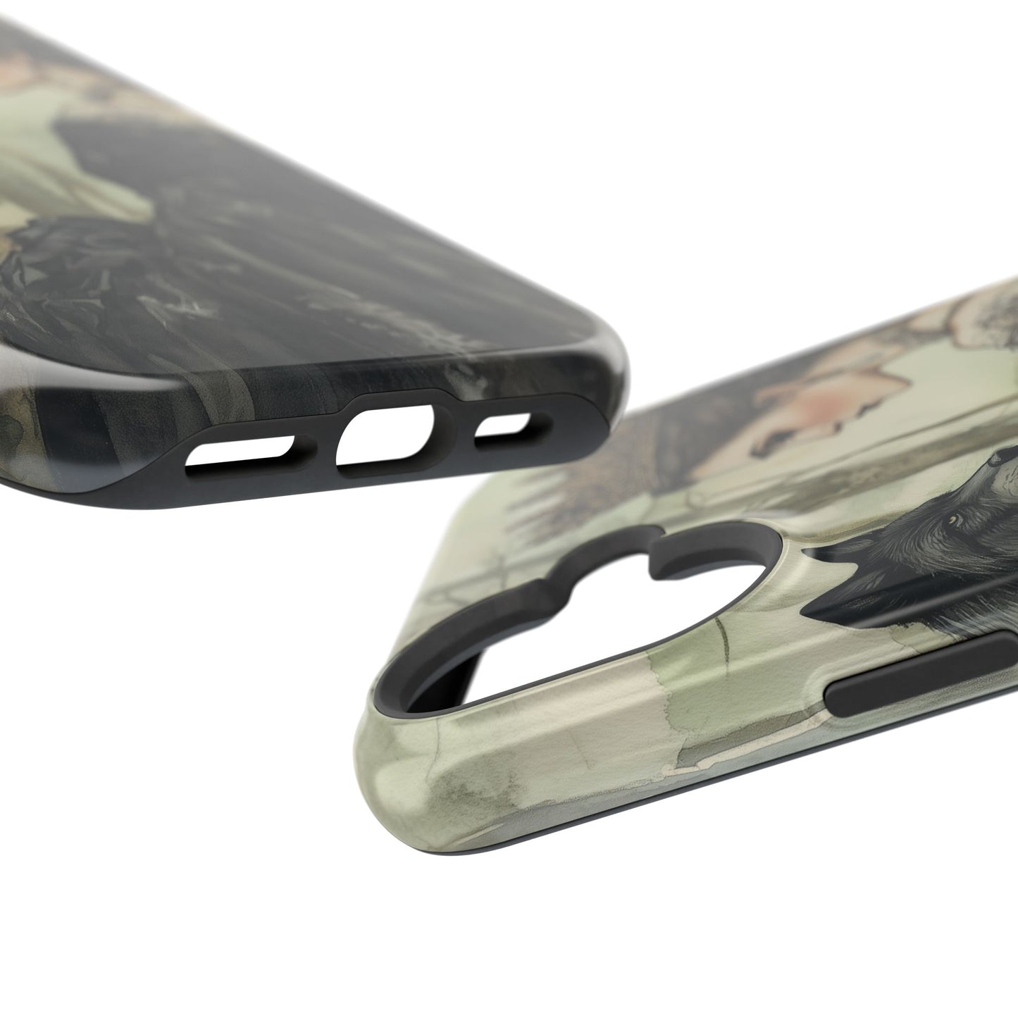 MAGNETIC Tough Cases - Evil Queen & Wolf Design