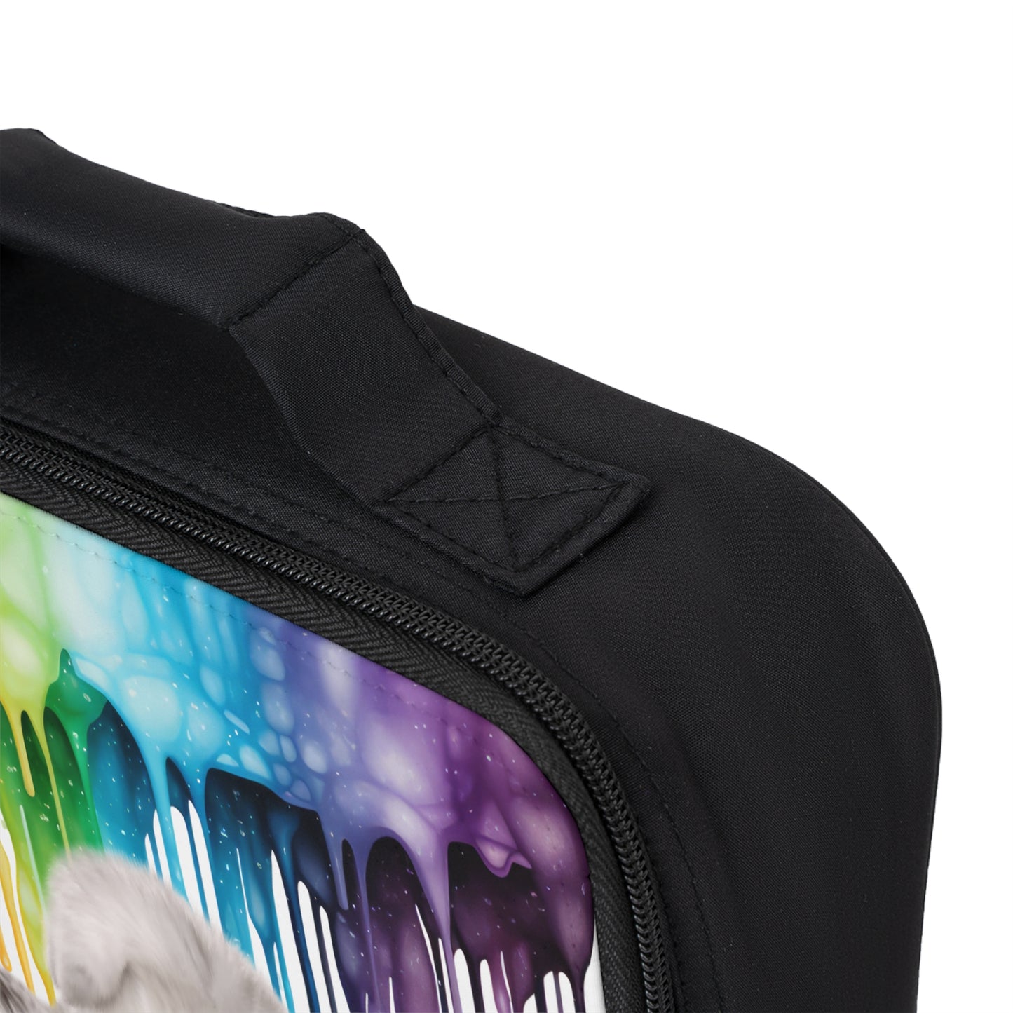 Colorful Cat Lunch Bag - Fun & Functional Insulated Tote for Kids and Adults