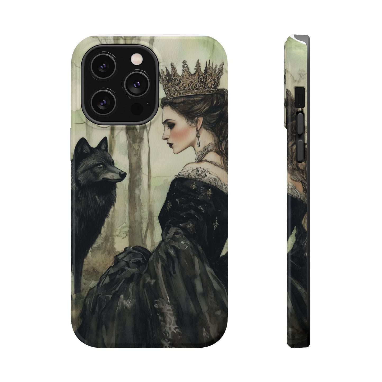 MAGNETIC Tough Cases - Evil Queen & Wolf Design