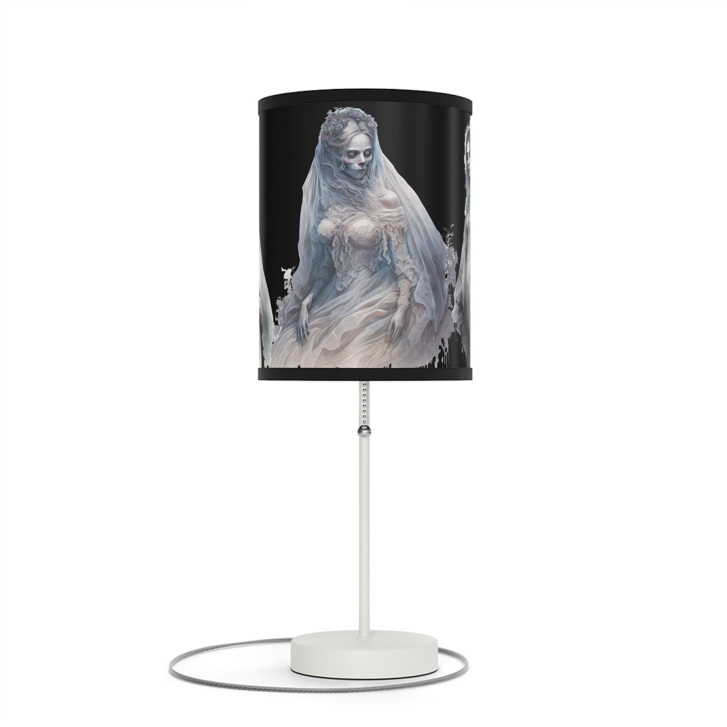 Gothic Bride Table Lamp - Unique Decorative Lighting for Halloween & Home Decor