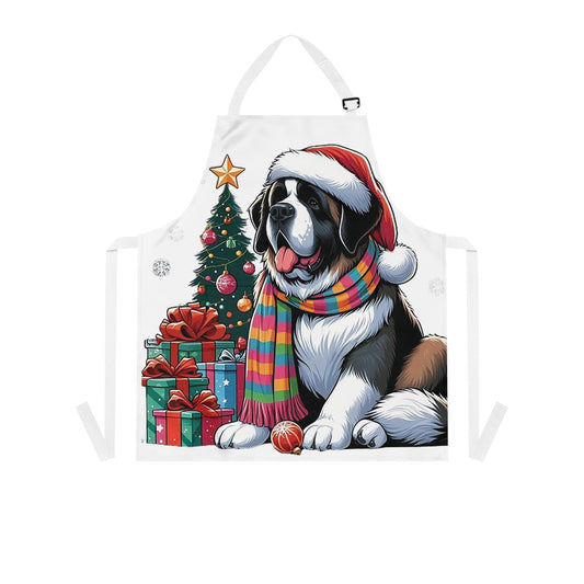 St. Bernard Santa Apron