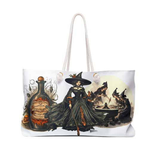 Spooky Witch Weekender Bag - Perfect for Halloween and Fall Travel