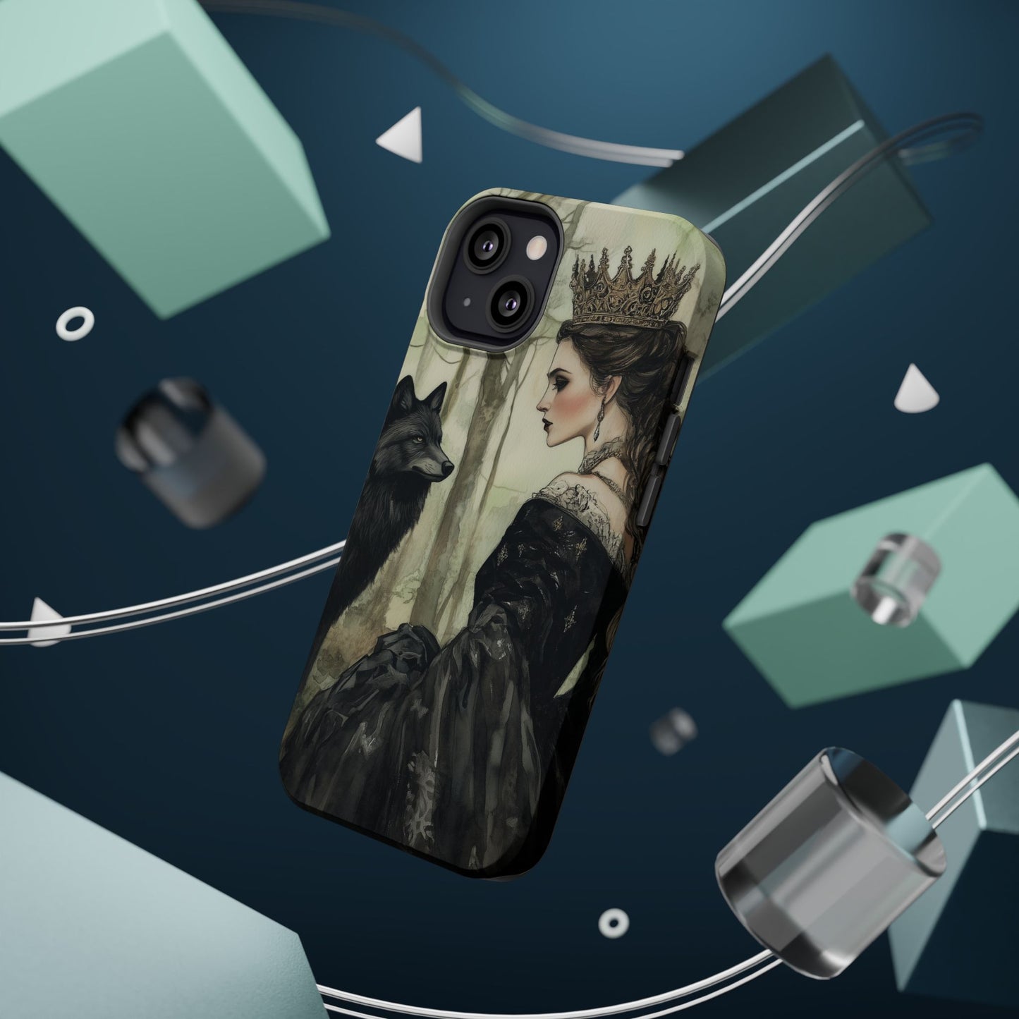 MAGNETIC Tough Cases - Evil Queen & Wolf Design