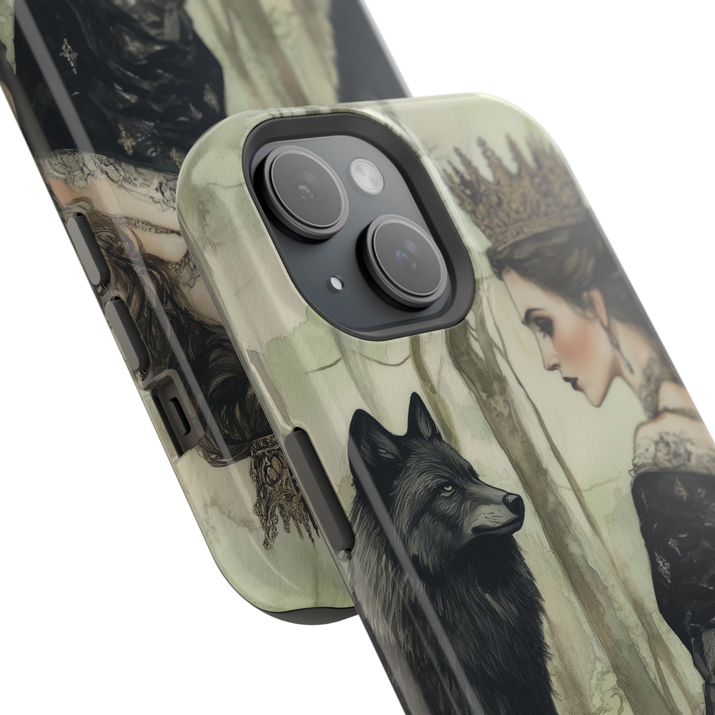 MAGNETIC Tough Cases - Evil Queen & Wolf Design