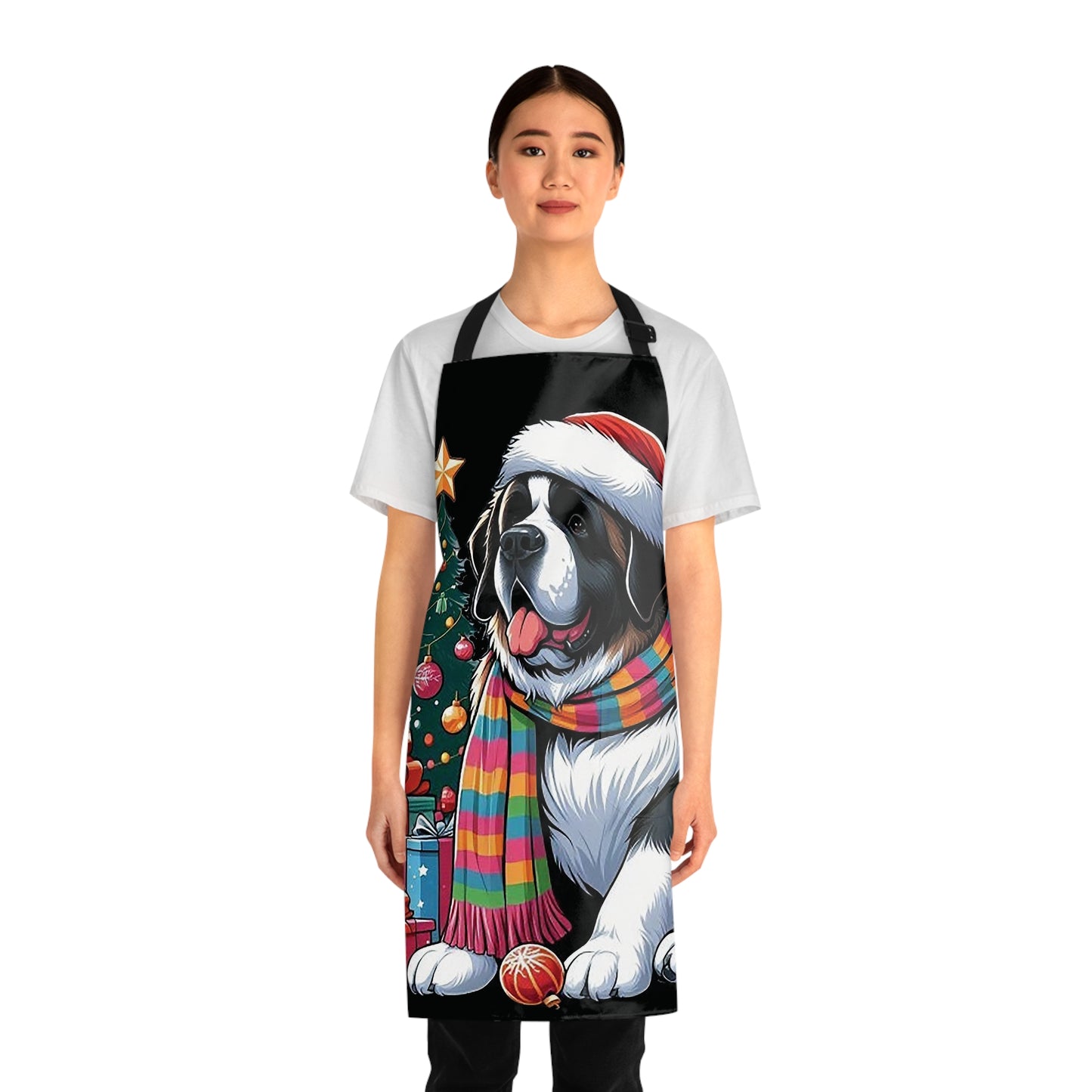 St. Bernard Santa Apron