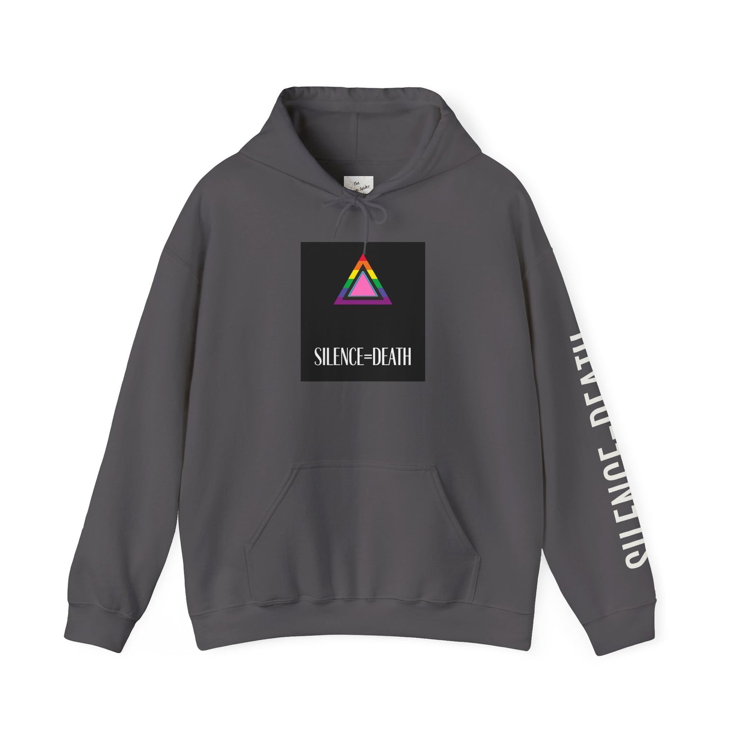 Unisex Heavy Blend™ Hooded Sweatshirt - Silence=Death Graphic Hoodie