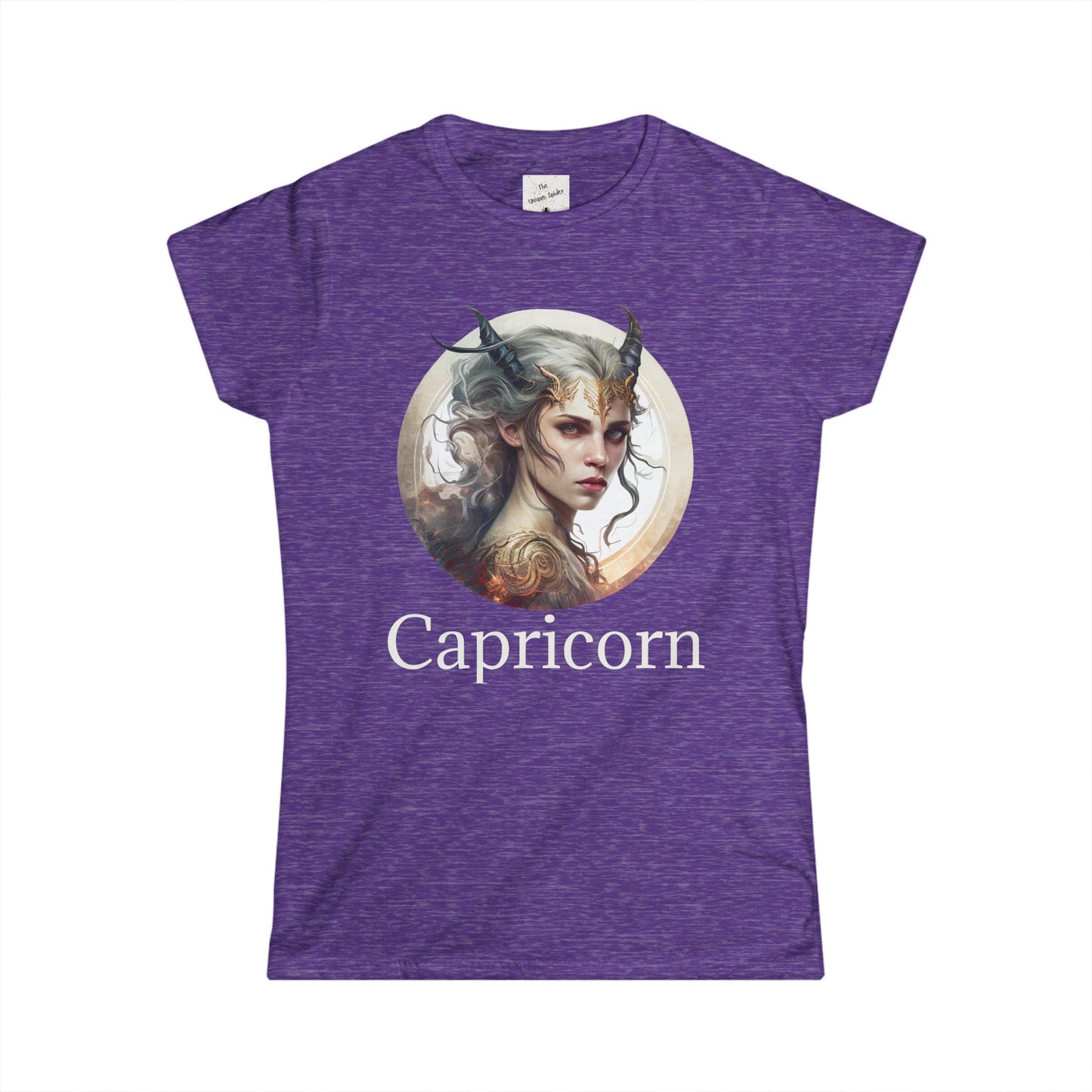 Capricorn Women's Softstyle Tee - Zodiac Astrology Design, Perfect Gift for Astrology Lovers