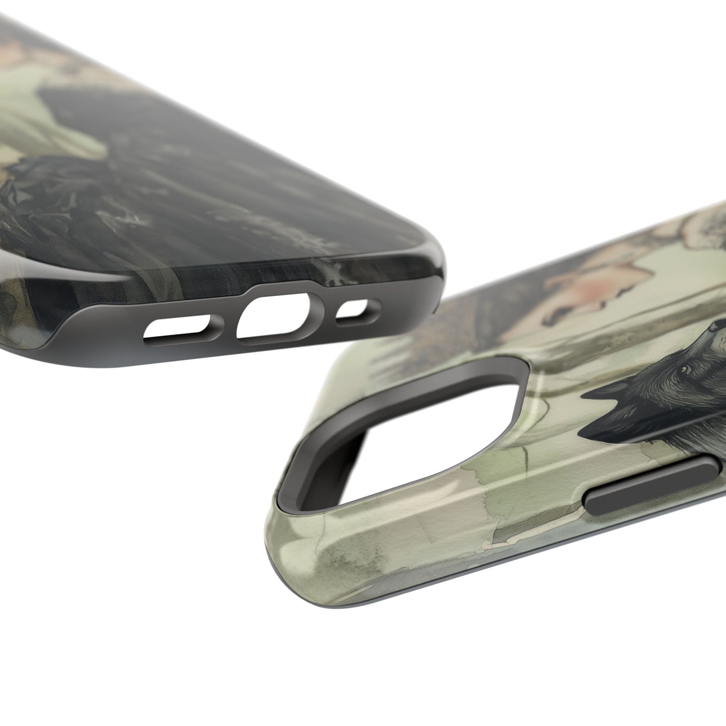 MAGNETIC Tough Cases - Evil Queen & Wolf Design