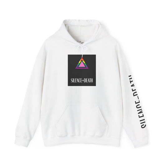 Unisex Heavy Blend™ Hooded Sweatshirt - Silence=Death Graphic Hoodie