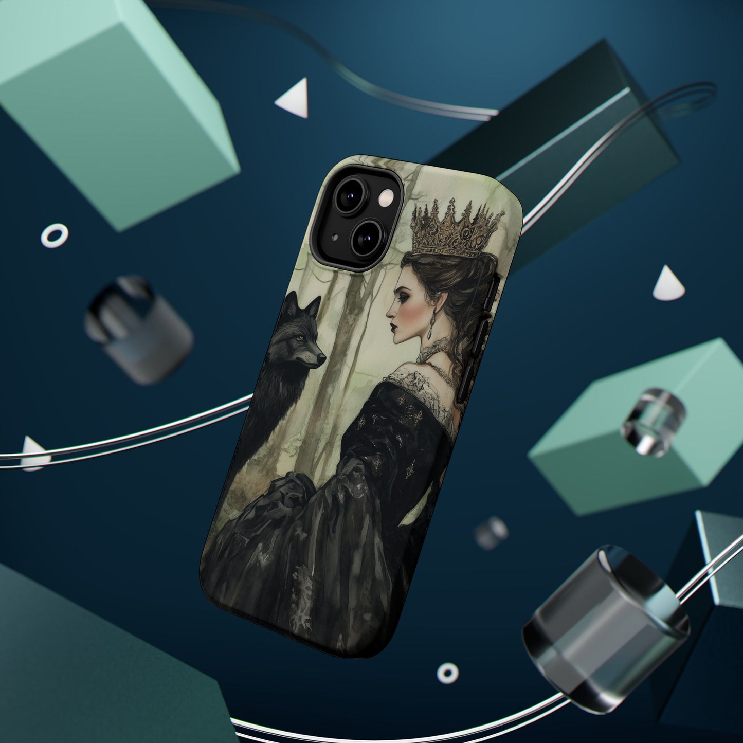 MAGNETIC Tough Cases - Evil Queen & Wolf Design