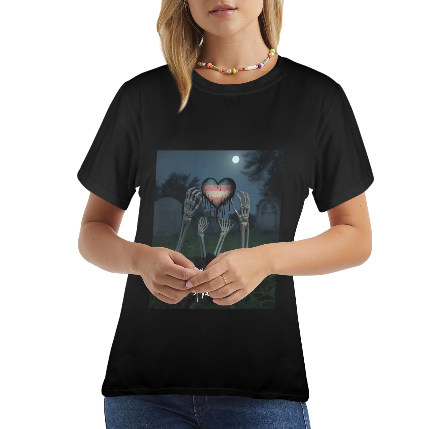 "Death Before Transition"  Women's T-Shirt
